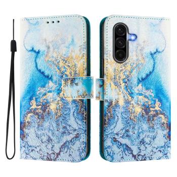 ART Peňaženkový kryt pre Samsung Galaxy A36 OCEAN MARBLE