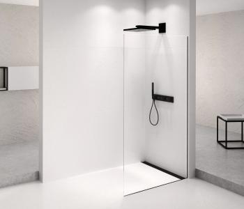 POLYSAN - ARCHITEX BLACK MATT sprchová zástena 762 číre sklo AXB80CL