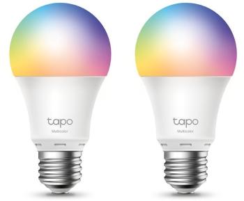 LED izzó TP-LINK Tapo L530E, Smart WiFi színes izzó (2 db-os csomag)