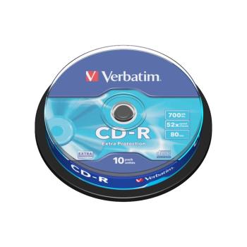 VERBATIM CD-R/10 CAKE 43437