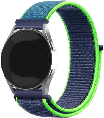 Szíj Eternico Airy Universal Quick Release 22 mm - Night Blue and Green edge