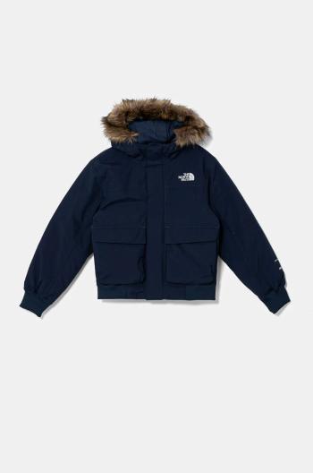 Detská páperová bunda The North Face MCMURDO HOODED JACKET tmavomodrá farba, NF0A88V38K21