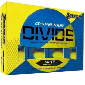 Srixon Q-Star Tour Divide 2 Yellow Blue Golfové lopty