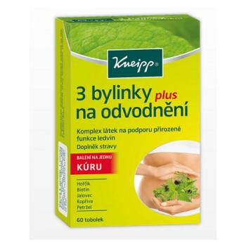 KNEIPP 3 bylinky na odvodnenie plus 60 kapsúl