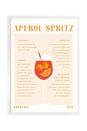 Nástenná dekorácia home & lifestyle Aperol Spritz Recipy