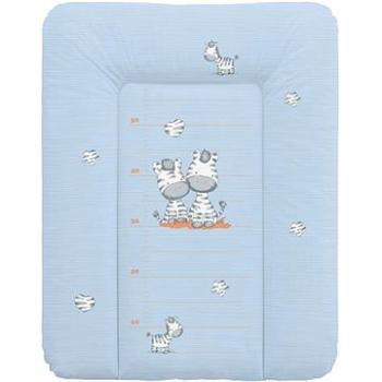 Ceba Baby Podložka na komodu mäkká 50×70 cm – Zebra modrá (5907672303949)