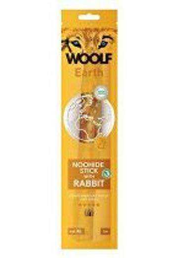 Woolf pochúťka Earth NOOHIDE XL Stick with Rabbit 85g + Množstevná zľava