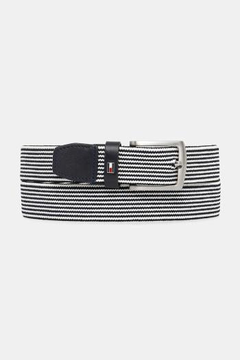 Opasok Tommy Hilfiger pánsky, tmavomodrá farba, AM0AM13354