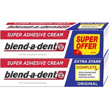 BLEND-A-DENT Complete Fixační Na Zubní Náhradu 2× 47 g, Original  (8006540300053)