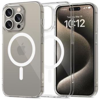 Tech-Protect FlexAir MagSafe kryt na iPhone 15 Pro Max, priesvitný