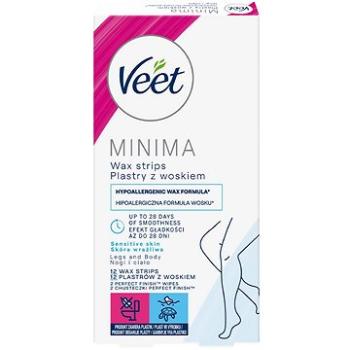 VEET Minima Hypoallergenic Wax Strips Legs 12 ks (5900627095876)