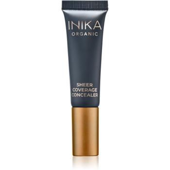 INIKA Organic Sheer Coverage krémový krycí korektor proti kruhom pod očami odtieň Vanilla 10 ml