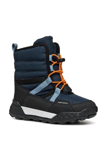 Detské snehule Geox TREKKYUP ABX tmavomodrá farba, J46MBC.0FU50