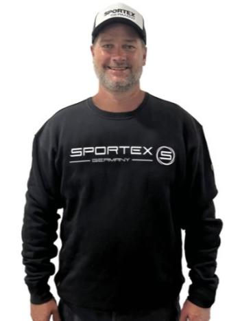 Sportex mikina čierna - xl