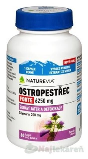 Swiss Pestrec mariánsky Forte 6250 mg 60 kapsúl