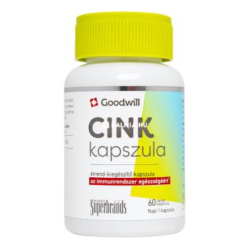 Goodwill Cink 25 mg kapszula 60 db