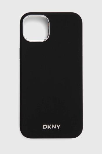 Puzdro na mobil Dkny iPhone 15 Plus / 14 Plus 6.7" čierna farba, DKHMP15MSMCHLK,