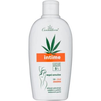 Cannaderm Intime Čistiaca emulzia emulzia pre intímnu hygienu s konopným olejom 200 ml