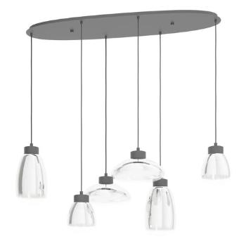 LED závesné osvetlenie Eglo SARNARRA čierna 390301
