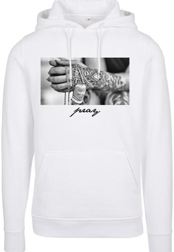 Mr. Tee Pray 2.0 Hoody white - XXL