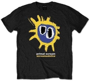 Primal Scream Tričko Screamadelica Yellow Unisex Black L