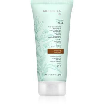 Medavita Choice Hazelnut vyživujúca maska pre farbené vlasy 200 ml