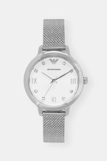 Hodinky Emporio Armani dámske, strieborná farba, AR11584