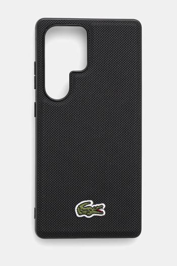 Puzdro na mobil Lacoste Samsung Galaxy S25 Ultra čierna farba, LCHMS25LPVCK