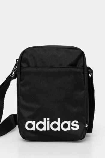 Malá taška adidas LINEAR ORG čierna farba, JE8341