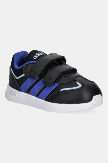 Detské tenisky adidas TENSAUR SWITCH čierna farba, JH9247