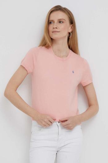 Tričko Polo Ralph Lauren dámsky, ružová farba, 211891673