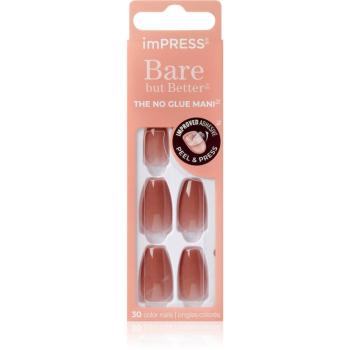 KISS imPRESS Bare but Better umelé nechty Flare 30 ks