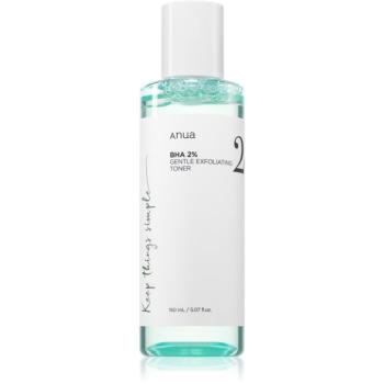 Anua BHA 2% Gentle Exfoliating Toner jemné exfoliačné tonikum pre problematickú pleť, akné 150 ml