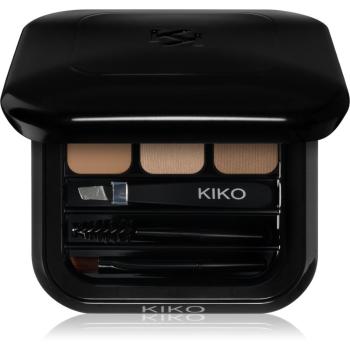 KIKO Milano Eyebrow Expert sada pre dokonalé obočie odtieň 01 Blonde 2.4 g