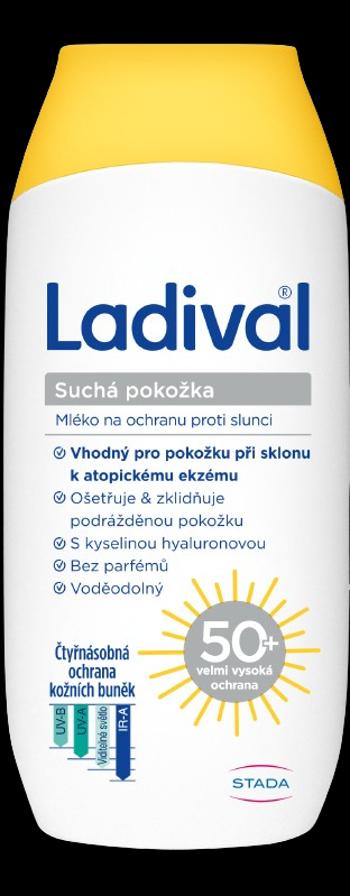 LADIVAL suchá pokožka mlieko OF50+, 200 ml