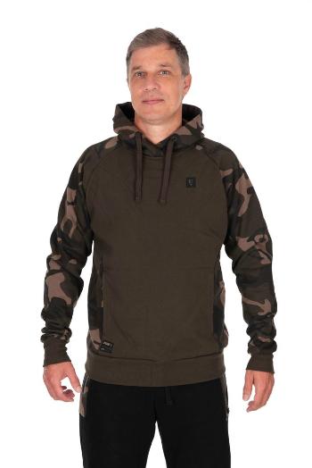 Fox Rybářská Mikina Khaki/Camo Pullover Premium 310 Hoodie - S