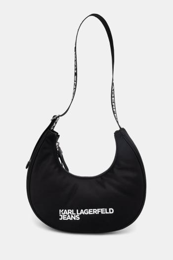 Kabelka Karl Lagerfeld Jeans čierna farba, A1W30231
