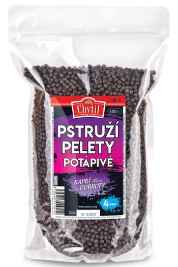 Chytil pstruhové pelety 800 g - potápivé 4 mm