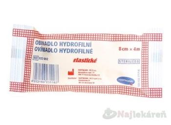 Hartmann ovínadlo hydrofilní elastické sterilní 8 cm x 4 m