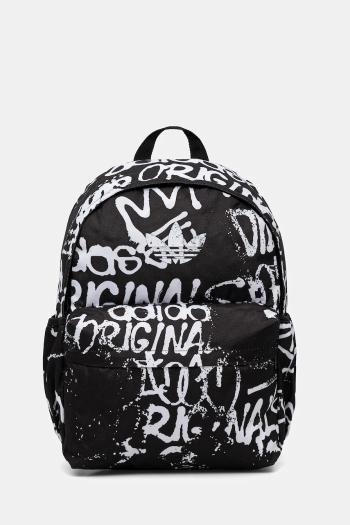 Ruksak adidas Originals čierna farba, veľký, vzorovaný, JX3192