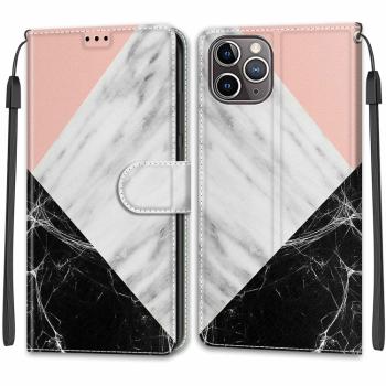 ART Peňaženkový kryt pre  Apple iPhone 11 Pro PINK MARBLE