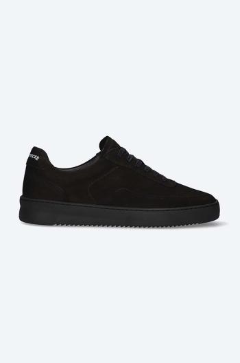 Semišové tenisky Filling Pieces Mondo 2.0 Ripple Nubuck čierna farba, 39922841847