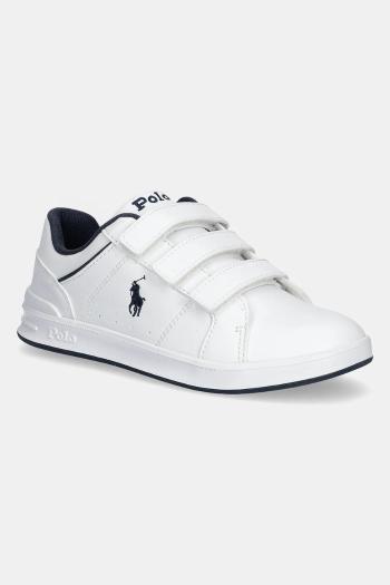 Kožené tenisky Polo Ralph Lauren HERITAGE COURT IV EZ tmavomodrá farba, RL02474101