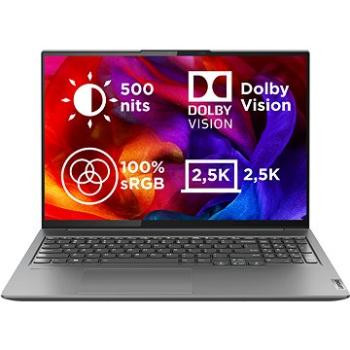 Lenovo Yoga Slim 7 Pro 16IAH7 Storm Grey celokovový (82VA002KCK) + ZDARMA Elektronická licencia Lenovo Premium Care Grafický program Lenovo Zoner Photo Studio X – nutná registrácia na www.lenovo.cz/zoner – www.lenovo.sk/zoner