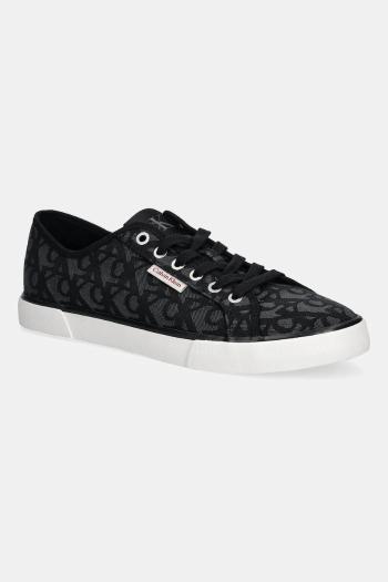 Tenisky Calvin Klein Jeans ESS VULC LOW MG CV MONO čierna farba, YM0YM01368