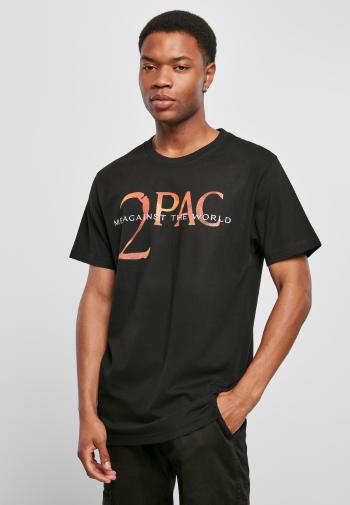 2Pac tričko 2Pac MATW Tracklist Tee Čierna XL