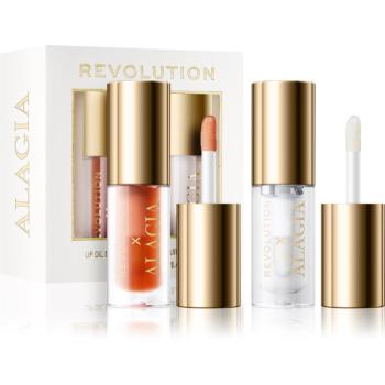 Makeup Revolution X Alagia Dominicana Glow & Sunburn darčeková sada na pery 1 ks