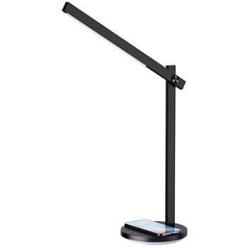Immax BEAM LED stolná lampička s bezdrôtovým nabíjaním Qi + nočné podsvietenie (08969L)
