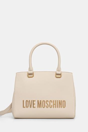 Kabelka Love Moschino béžová farba, JC4022PP1