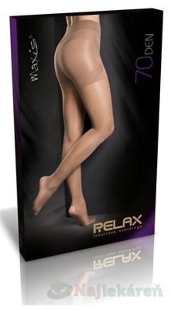 MAXIS NEW RELAX 70 DEN PANČUCHOVÉ NOHAVICE veľkosť XL,svetlé 1ks
